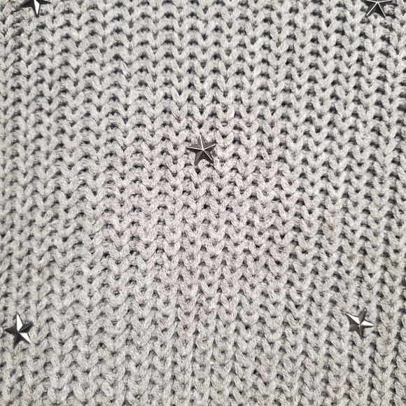 Tribal Jeans Star Studded Chunky Sweater Womens Size Med - Picture 3 of 4